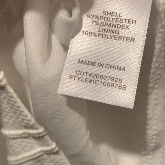 Premier Amour White Jacquard Sheath Dress NWT - Picture 7 of 8